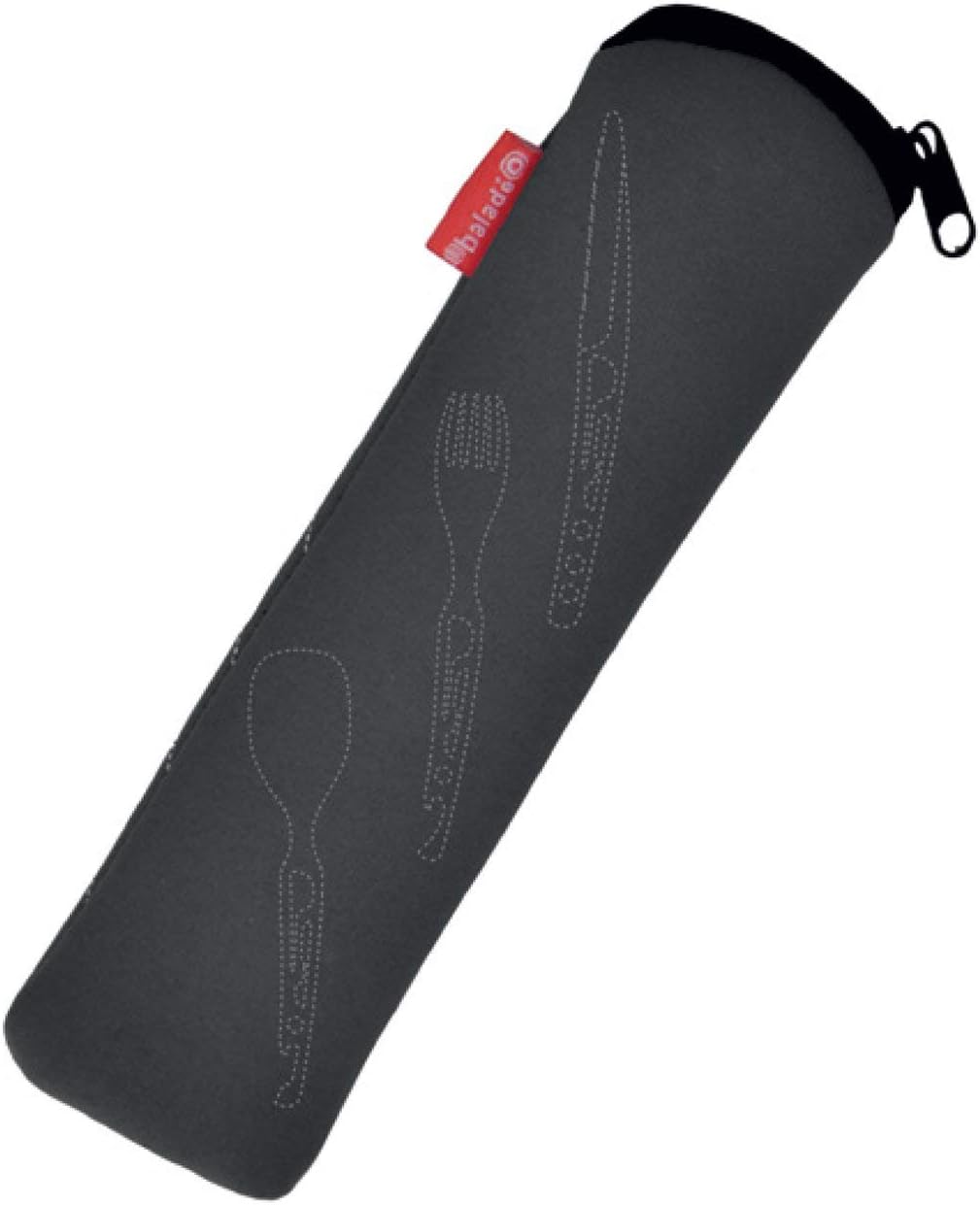 Baladéo Unisex Besteckset Basecamp Besteckset, Schwarz, Einheitsgrösse