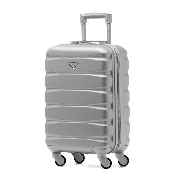 Flight Knight Leichte 4-Rad-ABS-Hartschalenkoffer Handgepack, zugelassen fur uber 100 Fluggesellscha