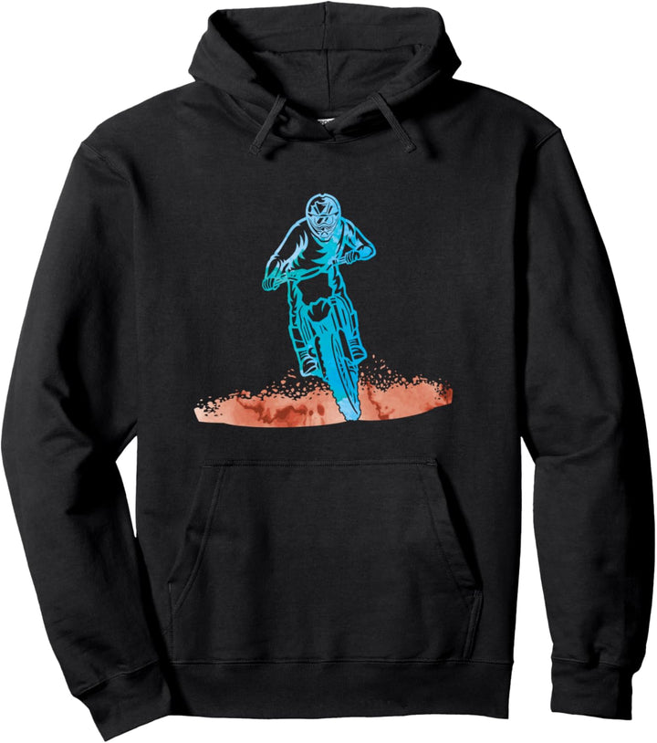 Dirt Bike Supercross Geschenk - Biker MX Motocross Pullover Hoodie