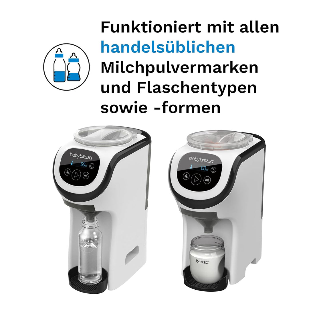Baby Brezza - Formula Pro Mini automatischer Flaschenzubereiter- dosiert und mischt heisses Wasser u
