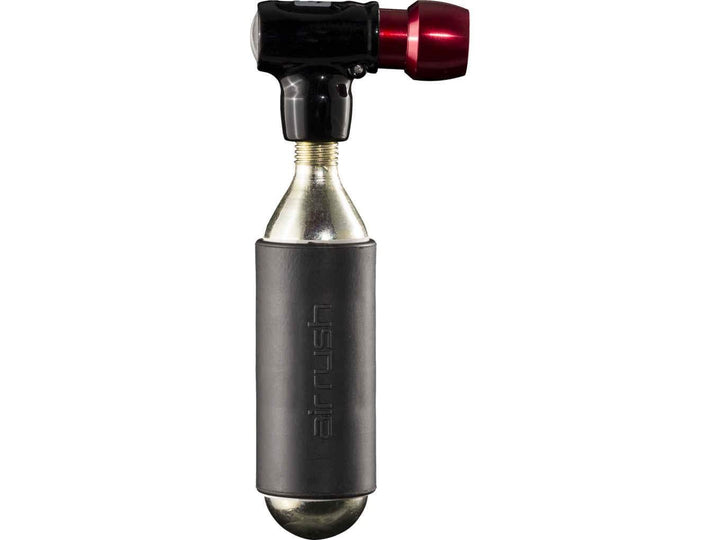 Bontrager Air Rush Elite Co2 Kartuschen Fahrrad Mini Pumpe schwarz