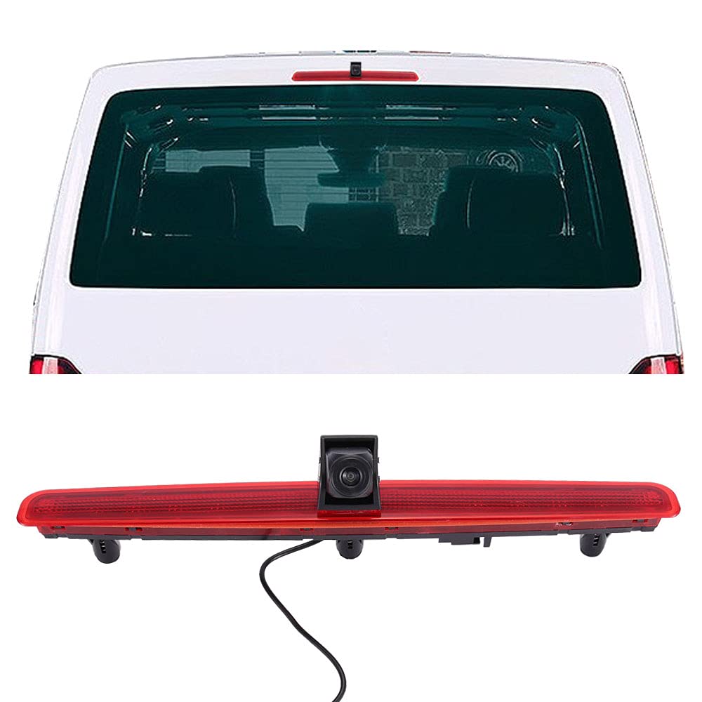 Auto Drittes Dach Original-Bremslicht-Rückfahrkamera, Ersatz für VW T5 Bus Transporter Multivan Cara