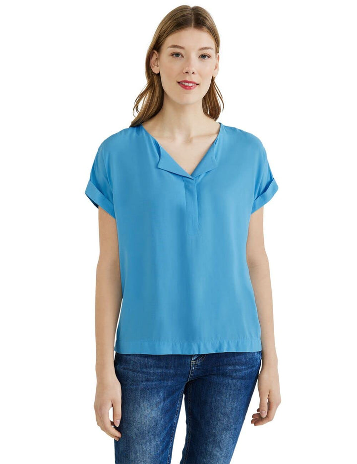 Street One Damen Kurzarmbluse 36 Nu Pink, 36 Nu Pink