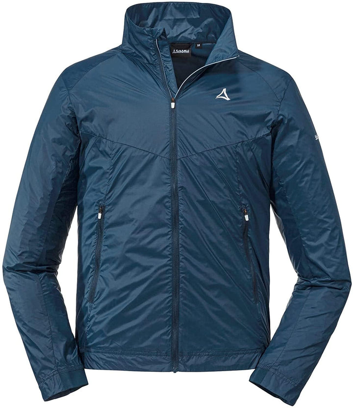 Schöffel Herren Jacket Bygstad M, winddichte Wanderjacke, Windbreaker mit kühlenden Graphene Fasern