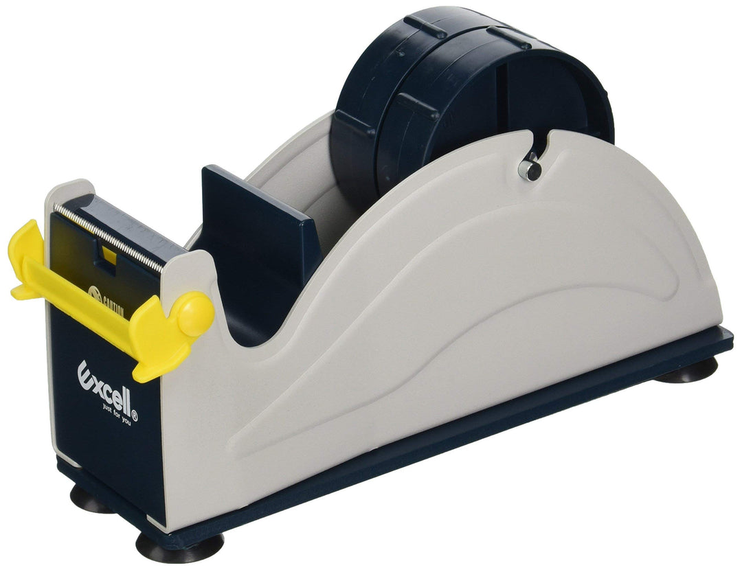 Excell EX-17 Steel Desk Top Tape Dispenser: 2 in. breite (Blau grau) / *suction cup unterseite For t