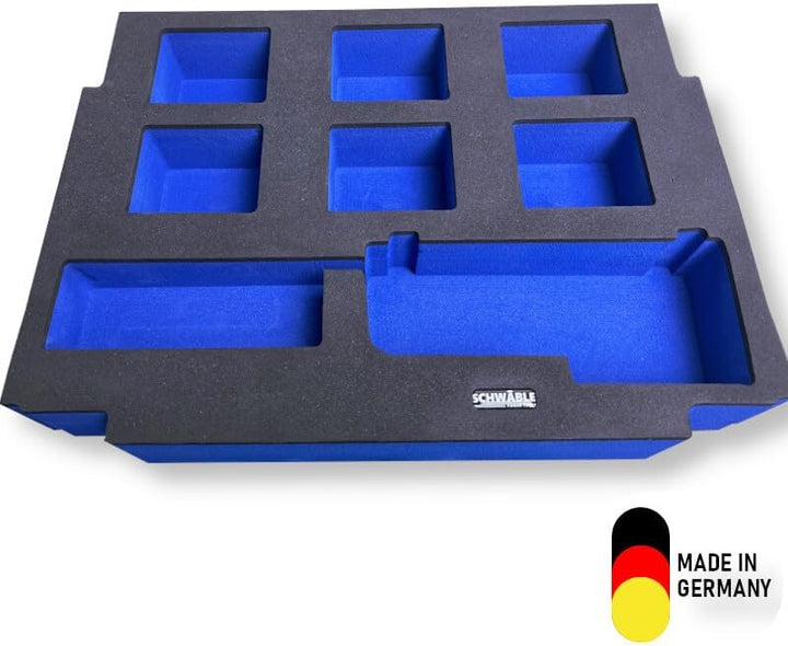 Schaumeinlage Schaumstoffeinlage für Makita Li-Ion 6x Akku 3-5Ah Lader