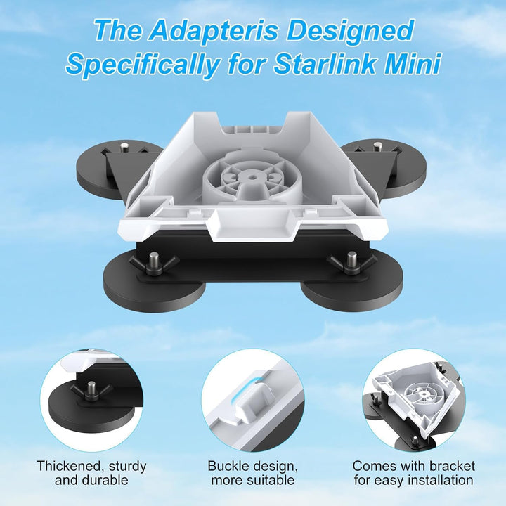daboot Starlink Mini Halterung - Magnetische Star Link Mini Halterung für Auto, Mini Starlink RV Zub