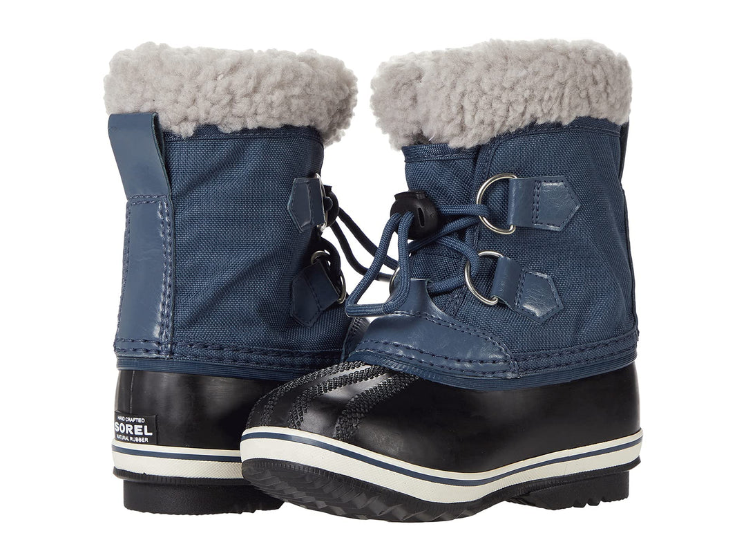 Sorel KIDS YOOT PAC NYLON WATERPROOF Schneestiefel für Unisex Baby, Blau (Uniform Blue x Black) - Ch