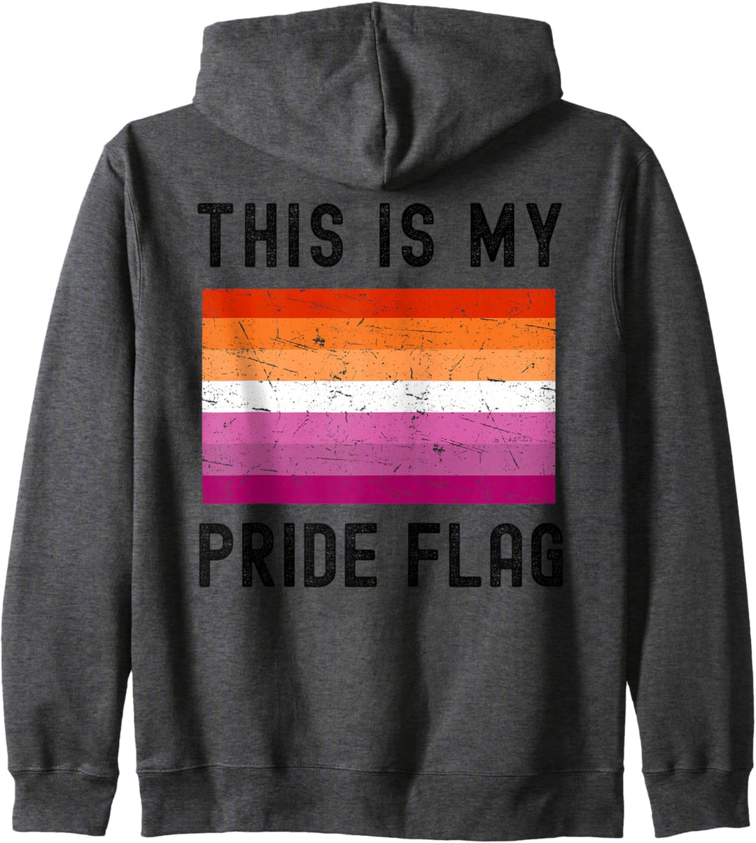 This Is My Pride Flagge | Lesbian Pride Flag Stuff n Merch Kapuzenjacke