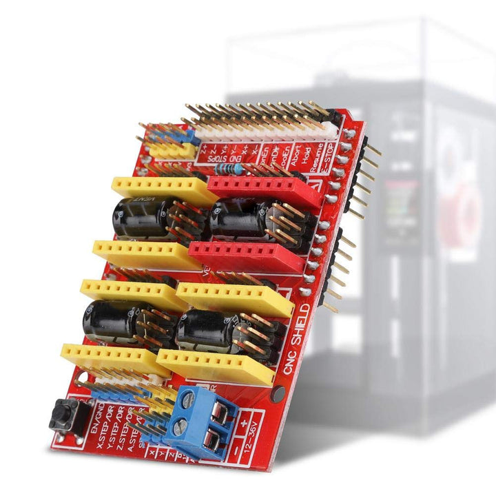 CNC Engraver Shield Expansion Board + drv8825 Schrittmotor, Kühlkörper für V3 Gravieren, Zubehör für
