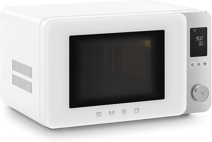 Smeg, Kombi-Mikrowelle, MOC02WHMEU, 9 Funktionen und 3 Kombinationen, 25 automatische Programme, Inv