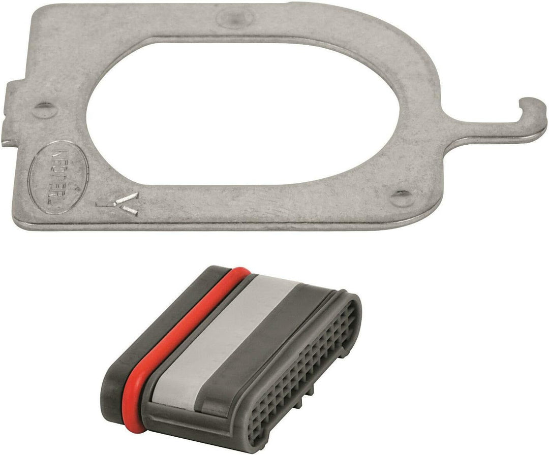 Rechteckiger Luftsprudler, 24 x 6 mm, mit Schlüssel, Filter, Luftsprudler