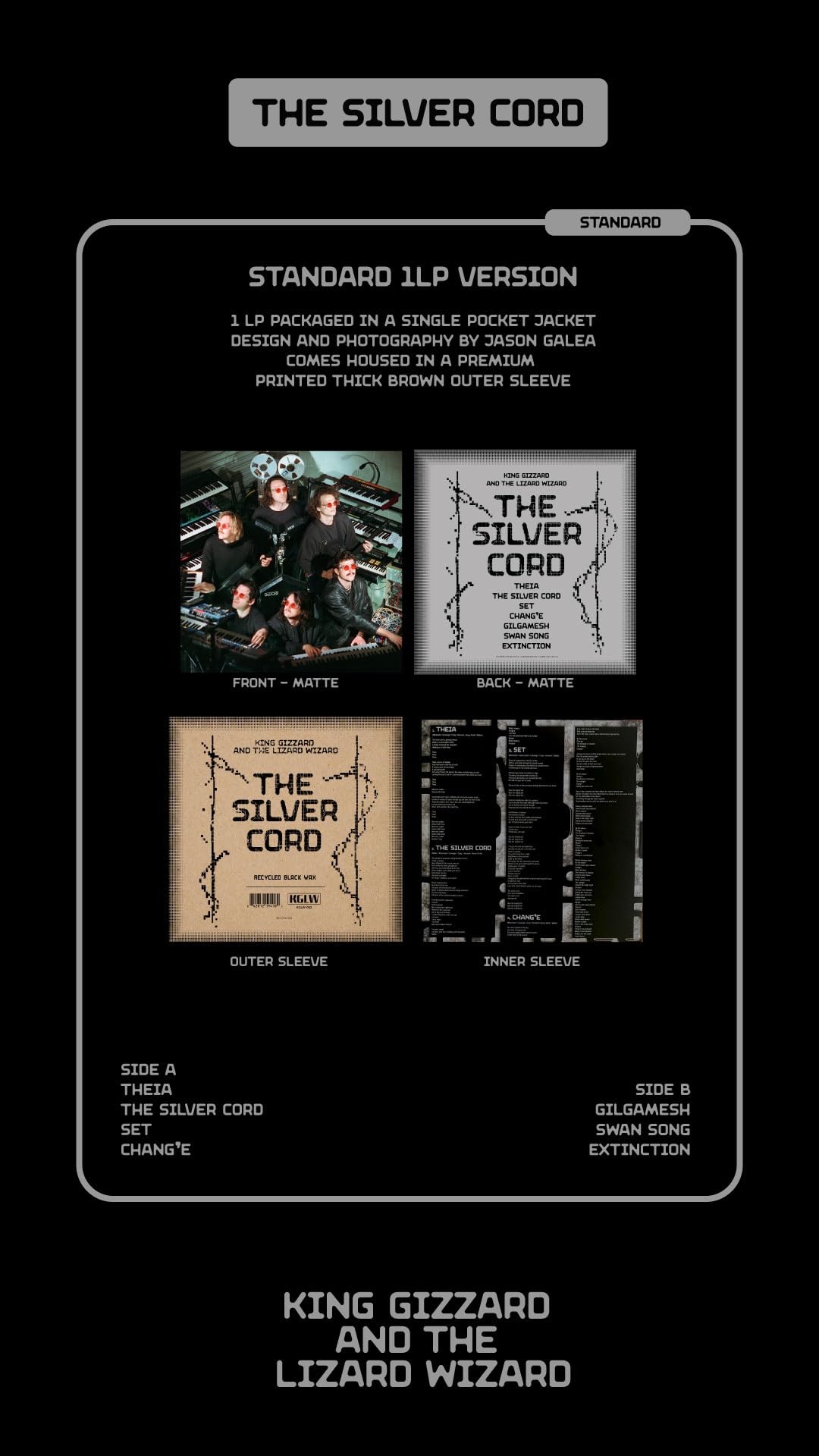 The Silver Cord (Std. Vinyl), Vinyl