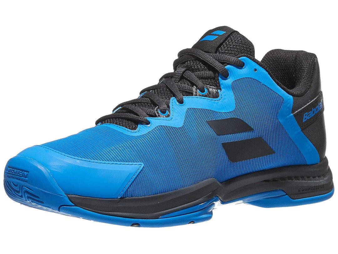 Babolat Sfx3 All Court Men Herren Tennisschuhe 47 EU Diva Blue Black, 47 EU Diva Blue Black