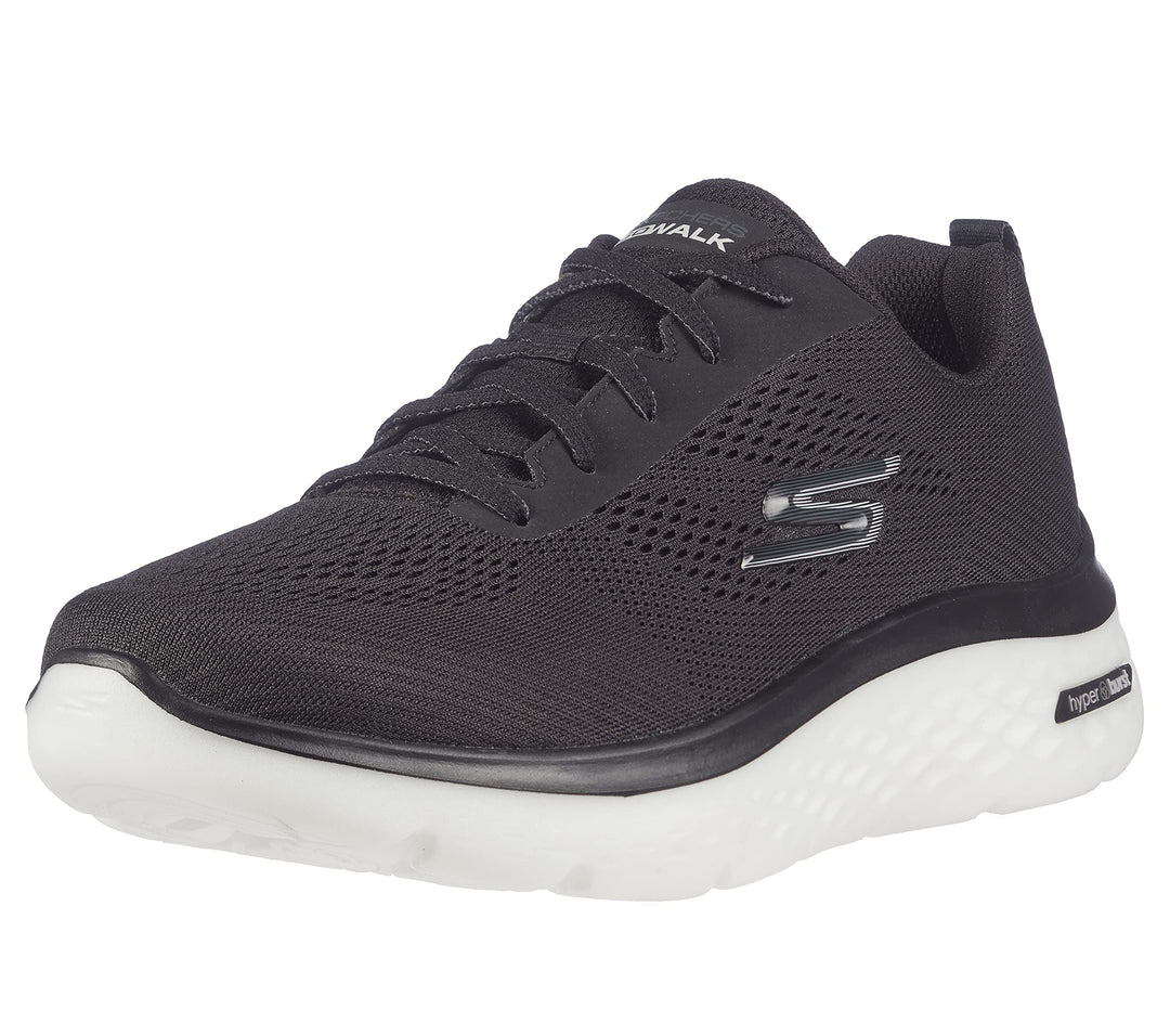 Skechers Herren Go Walk Hyper BurstSneaker 40 EU Schwarz 2, 40 EU Schwarz 2