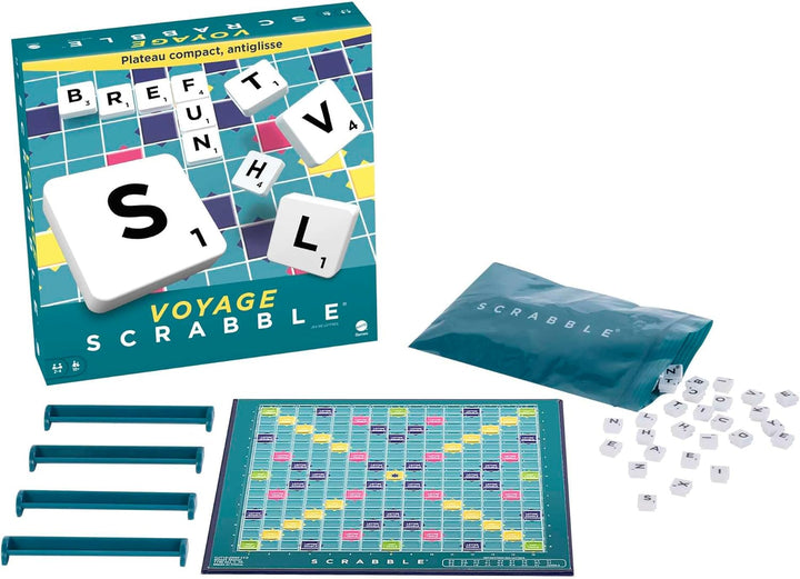 Mattel Games Scrabble Voyage Frankreich Multi, Frankreich Multi