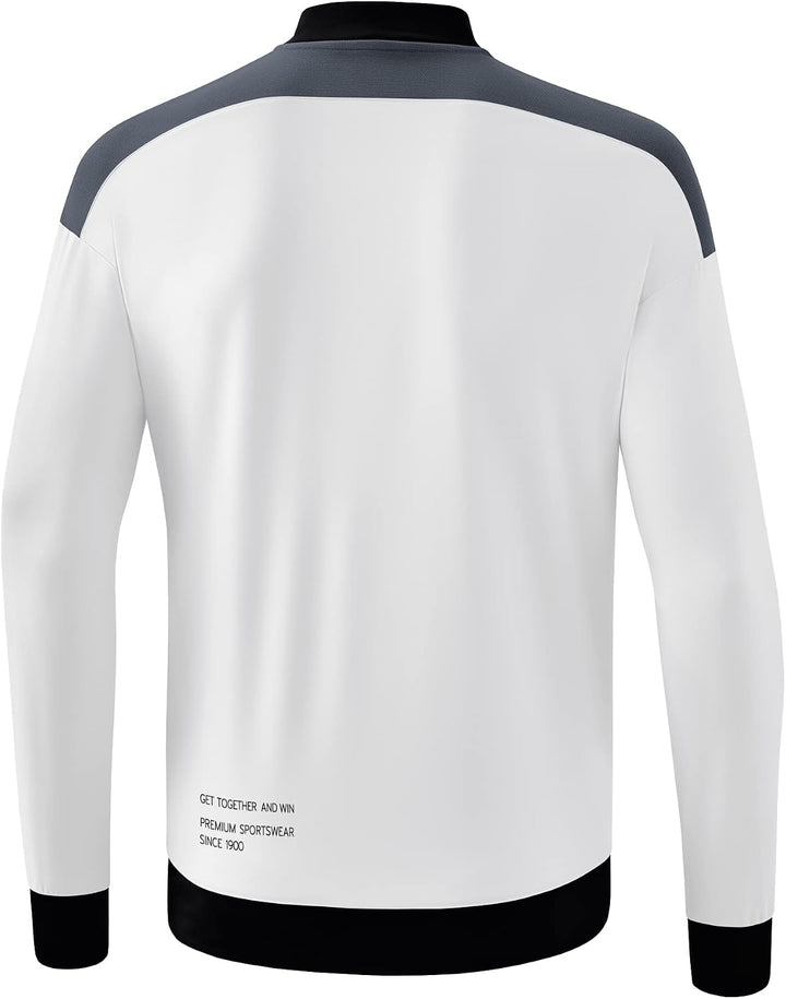 Erima Herren „CHANGE by erima" funktionelle Präsentationsjacke L weiss/slate grey/schwarz, L weiss/s