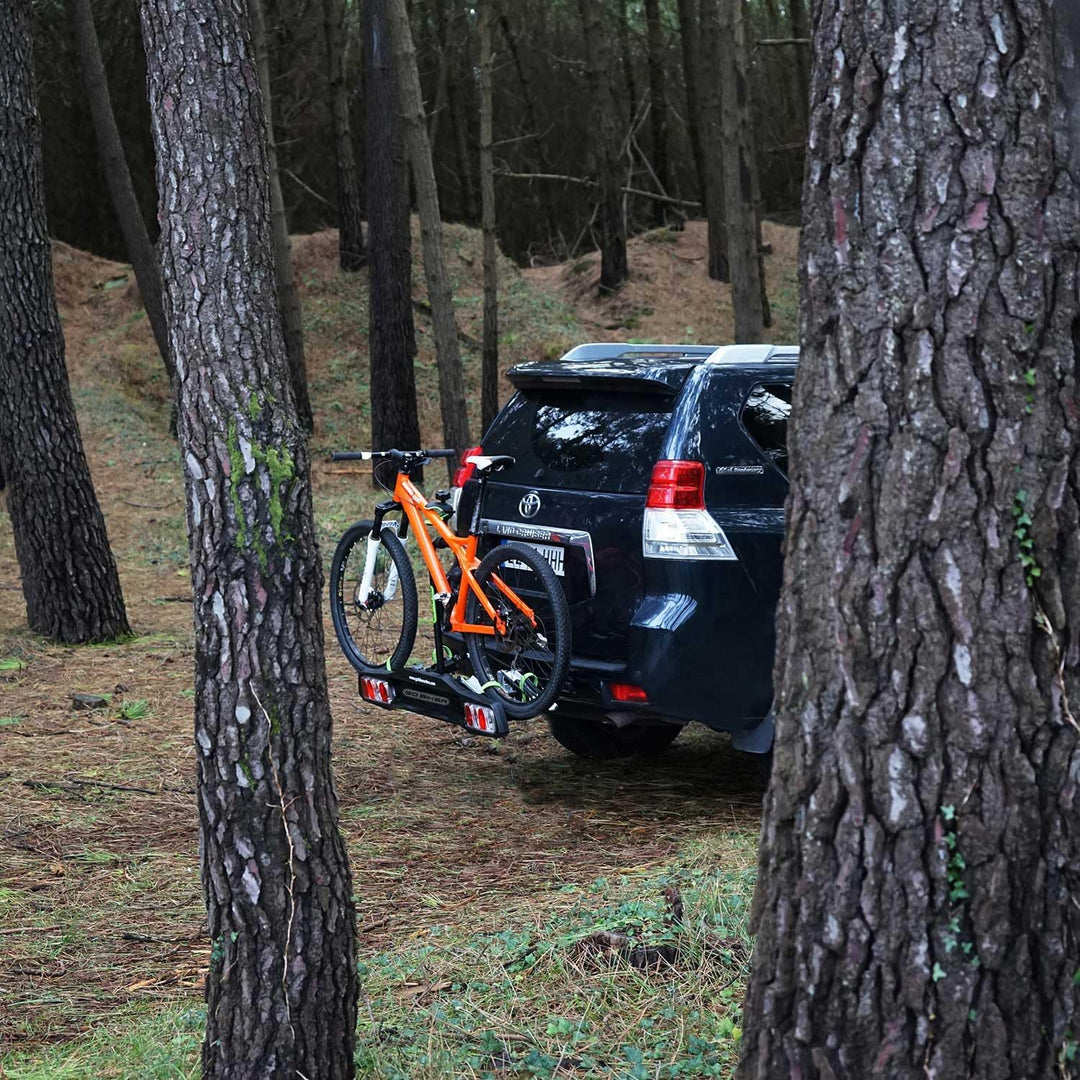 Fahrradträger Anhängerkupplung – Heckträger für Auto – Modelle für 2 bis 4 Fahrräder – Abklappbarer