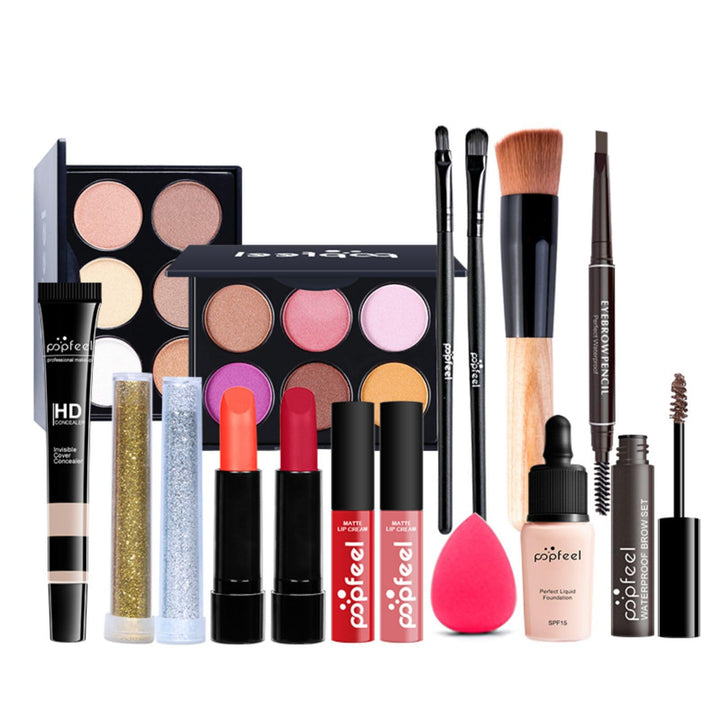 FantasyDay Multifunktions Exquisite Make-up Geschenkset Kosmetik Schmink Kit für Gesicht, Augen und