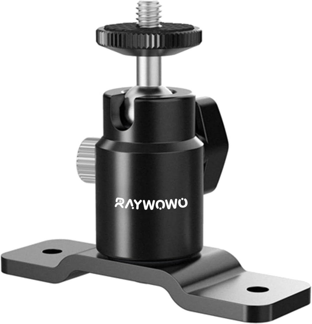 RAYWOWO T-Form verstellbare Metall-Kamera-Wandhalterung, Lautsprecher-Wandhalterung, mit 1/4“ Schrau