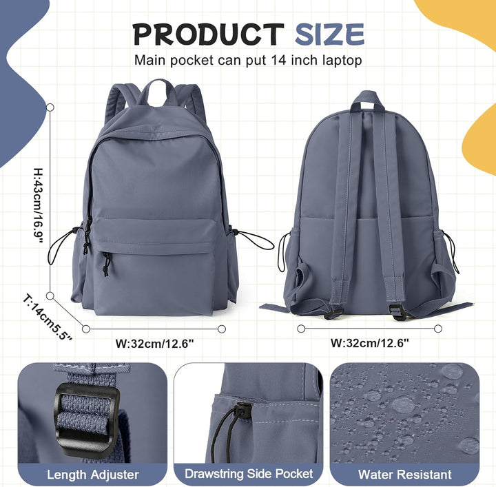 Schulrucksack Mädchen Jungen Causal Schultasche College Rucksack Schule Teenager Schulmädchen Schulr