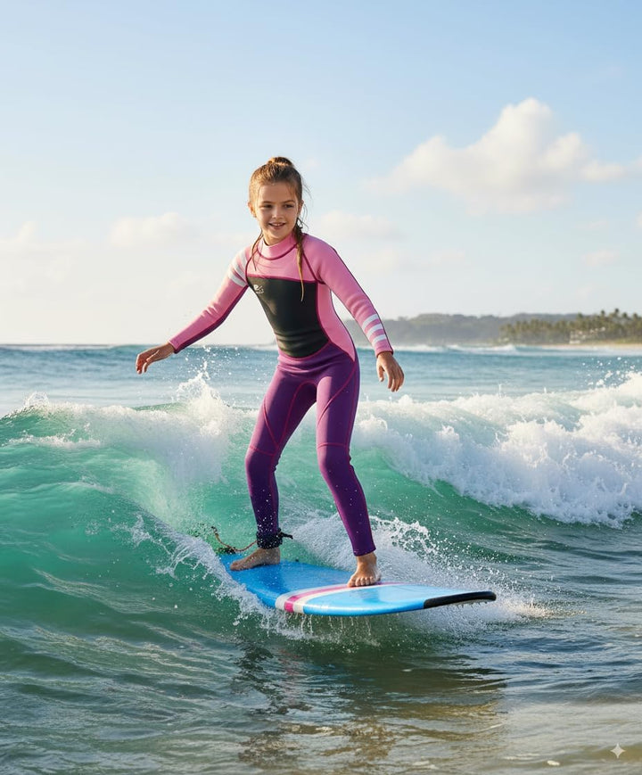 Gogokids Kinder Neoprenanzüge - Jungen Mädchen Rash Guard Einteiler Thermische Badeanzüge 2.5mm Neop