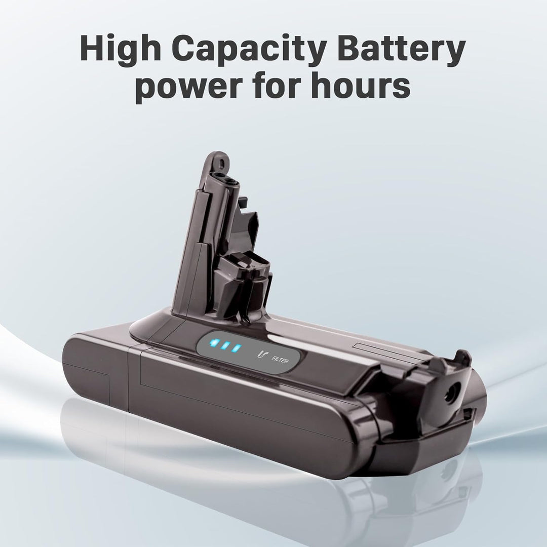 Ersatzakku für Dyson V10, 7200mAh V10 Animal/Absolute/Motorhead SV12 V10 Fluffy Cordless Stick Vaccu