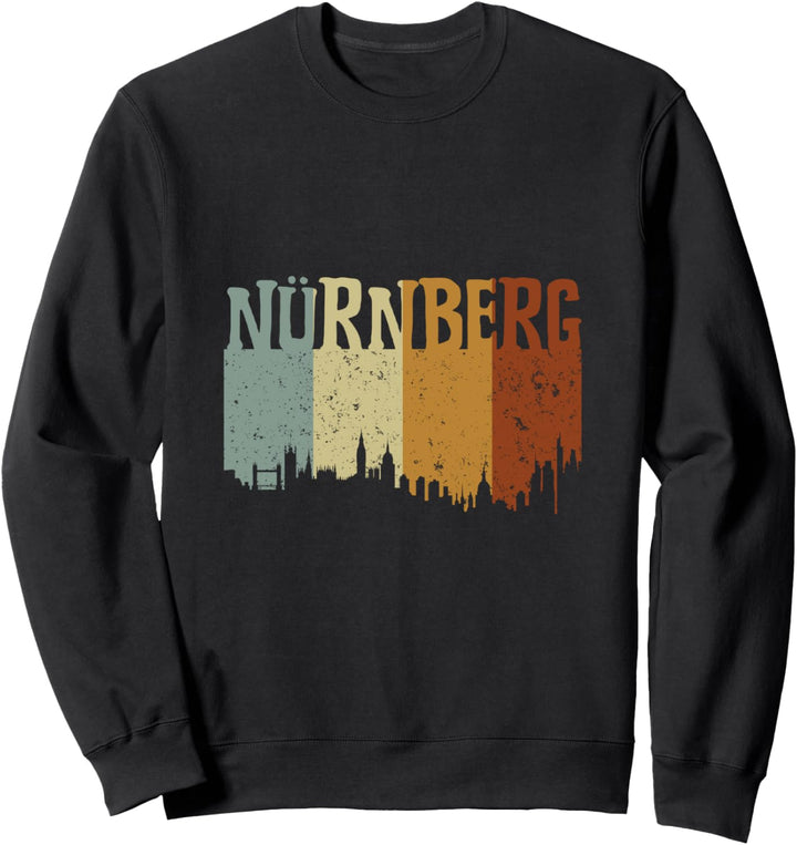 Nürnberg Nürnberger Vintage Stadt Sweatshirt