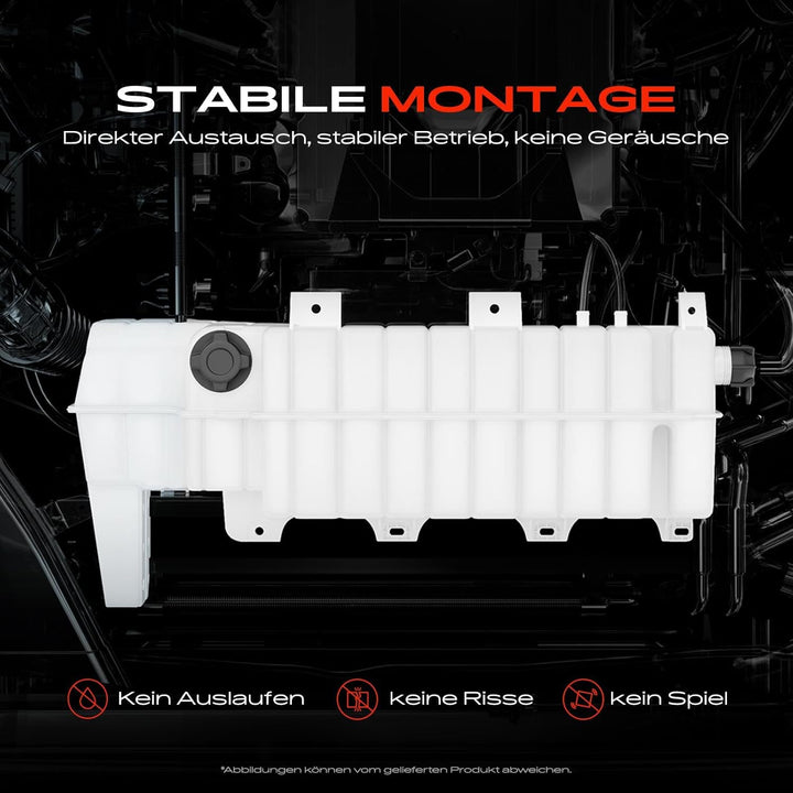 Frankberg Ausgleichsbehälter Kühlmittel Kompatibel mit 3er E30 E36 E36 320i 325i 324d M3 3.0 1982-19