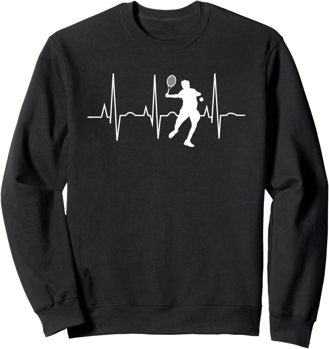 Tennisschläger Tennisspieler Tennis Sweatshirt