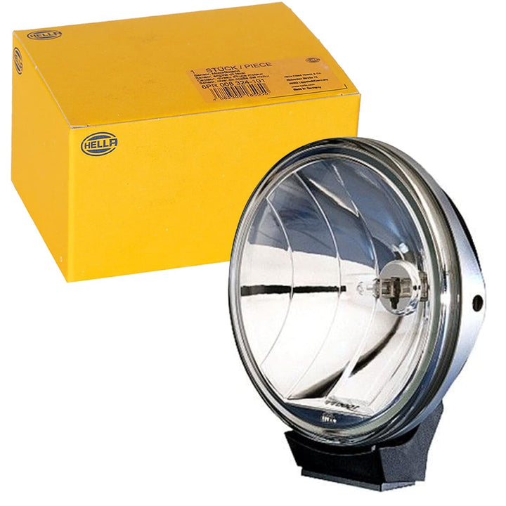 HELLA - Halogen-Fernscheinwerfer - Rallye 1000 - E1 999/ECE-R8 - 12/24V - 1F5 008 273-001 mit Schutz