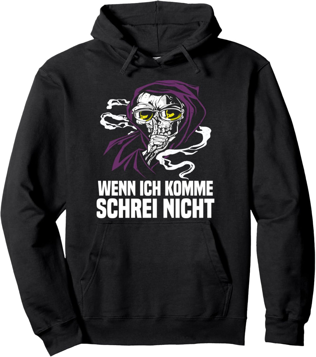 Sensenmann Gevatter Tod Pullover Hoodie