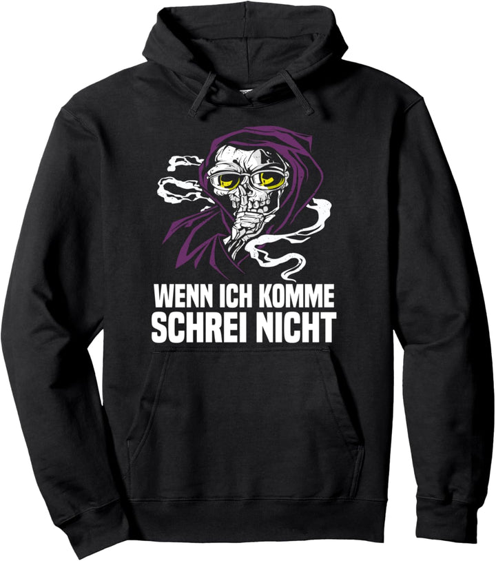 Sensenmann Gevatter Tod Pullover Hoodie