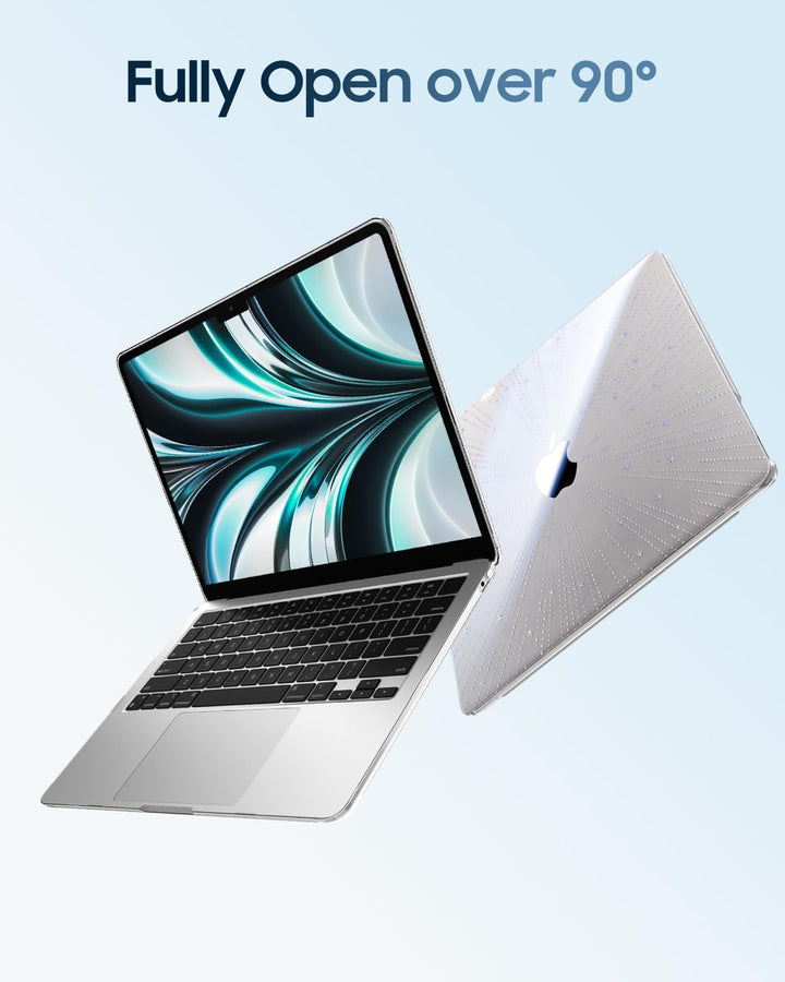 Fintie Hülle Kompatibel mit MacBook Air 13,6 Zoll M5 M4 M3 M2 (2026-2022) A3449 A3240 A3113 A2681, U