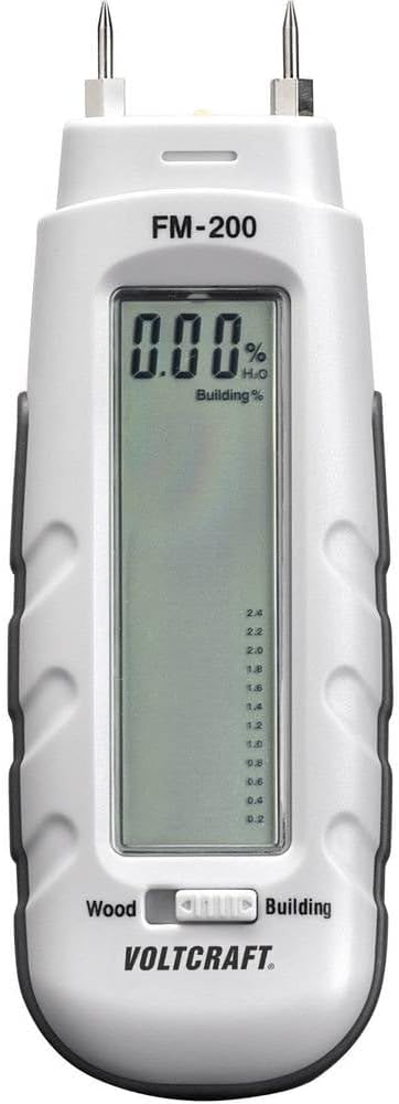 VOLTCRAFT FM-200 Materialfeuchtemessgerät Messbereich Baufeuchtigkeit (Bereich) 0.2 bis 2% vol Messb