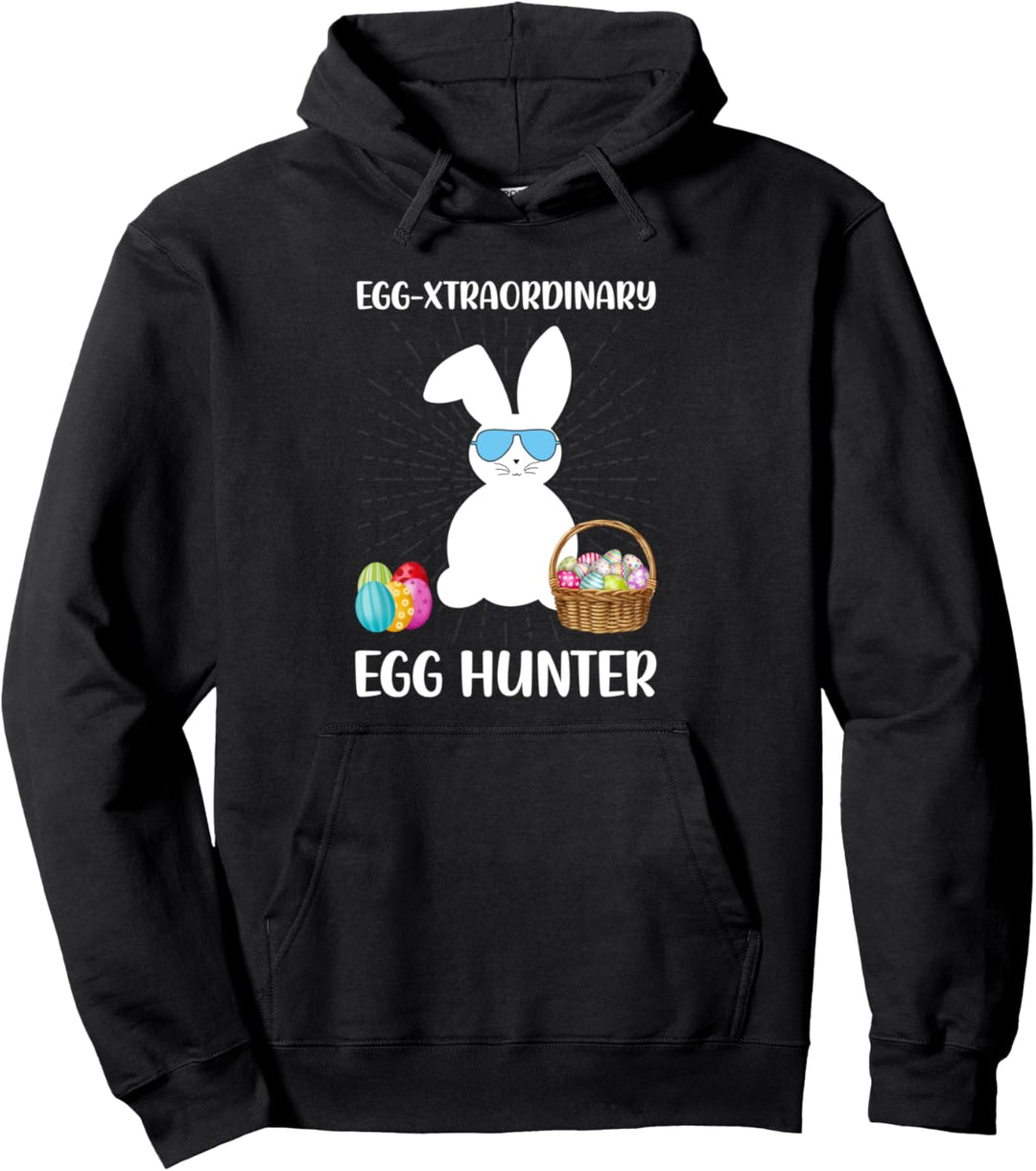 Egg-Xtraordinary Egg Hunter Kinder niedlichen Osterhasen Pullover Hoodie