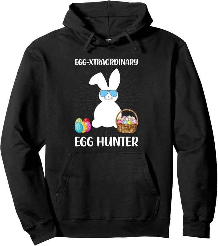 Egg-Xtraordinary Egg Hunter Kinder niedlichen Osterhasen Pullover Hoodie