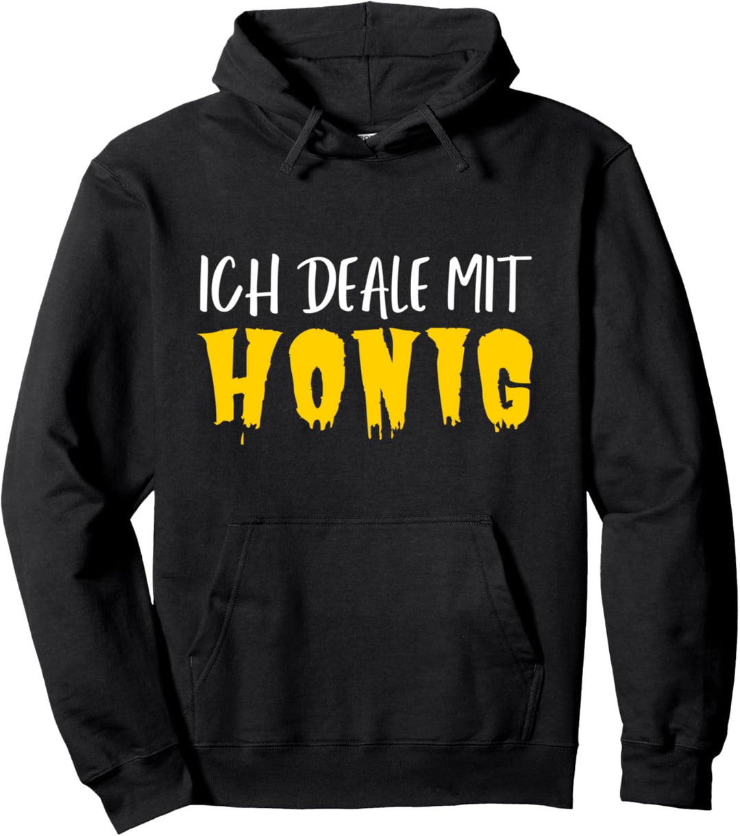Ich Deale Mit Honig Bienenzüchter Bienenflüsterer Biene Pullover Hoodie