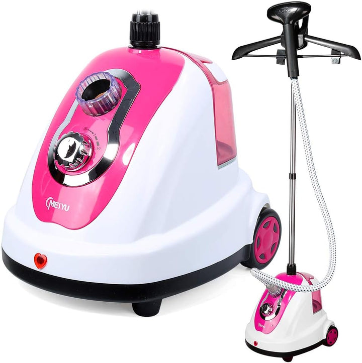 Dampfglätter 1700 W - Vertikal Steamer, Höhenverstellbar, Mit Kleiderbügel und Dampfständer für Klei