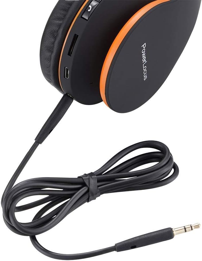 PowerLocus P1 Bluetooth Kopfhörer Kabellos, Wireless 5.0 Bluetooth Kopfhörer Over-Ear, Over Ear Kopf