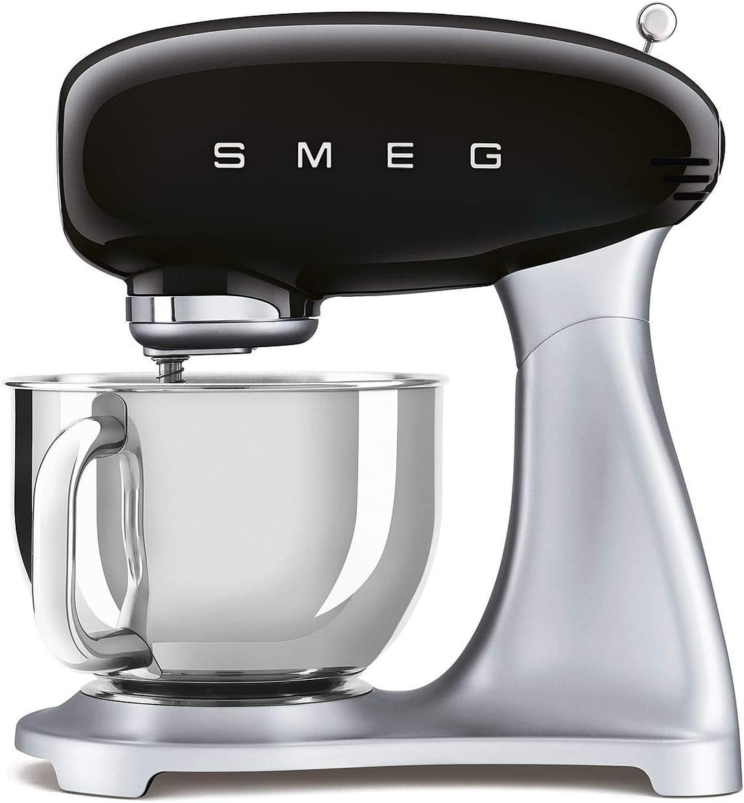SMEG, SMF02BLEU Küchenmaschine, 10 Geschwindigkeitsstufen, Planetenrührwerk, Sicherheitsabschaltung,