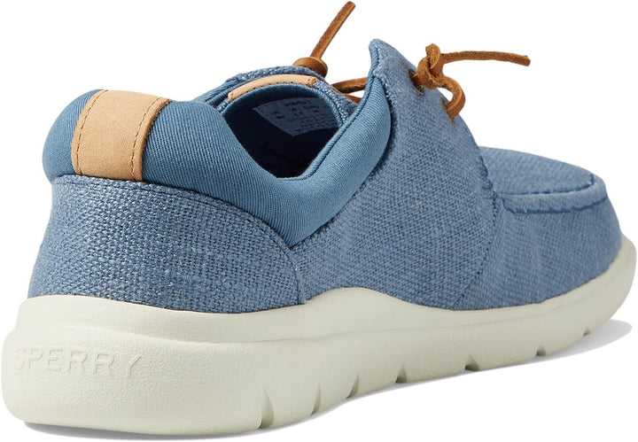 Sperry Top-Sider Herren Captain's Moc Sneaker 39.5 EU Weit Blauer Hanf, 39.5 EU Weit Blauer Hanf