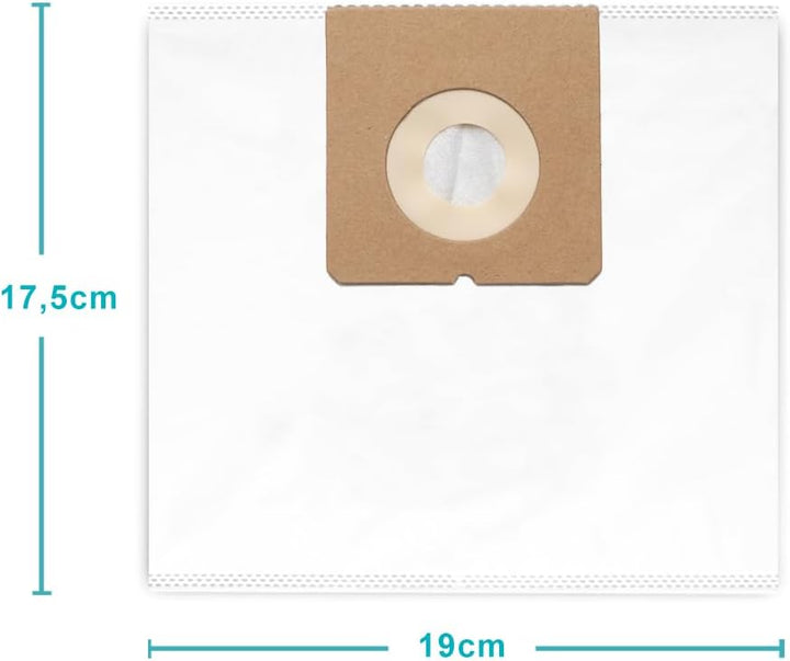 PRIMEBAG 20 Staubsaugerbeutel kompatibel mit Bomann BS 9019 CB N mit Seitenfaltung für mehr Volumen