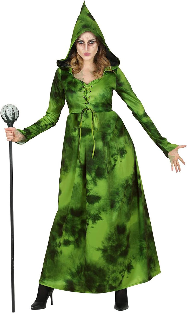 "FOREST WITCH" (hooded dress) - (S), S