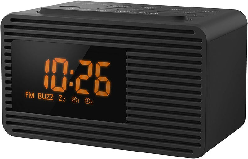 Panasonic RC-800EG-K Radiowecker (Snooze-Taste, Sleeptimer, Favoritentaste) schwarz