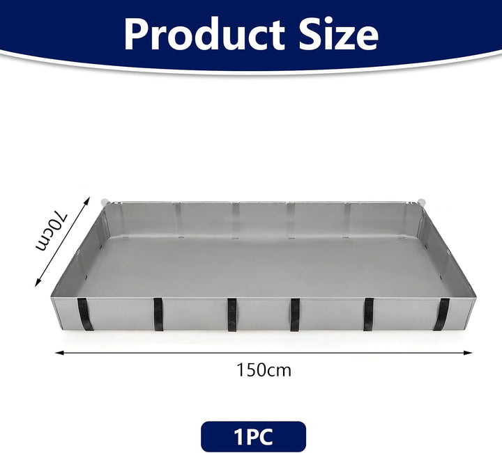 Wasserdicht Haustier Laufgittermatte 150×70×10 cm – Oxford Stoff Käfig Liner, Waschbare Urinmatte, B