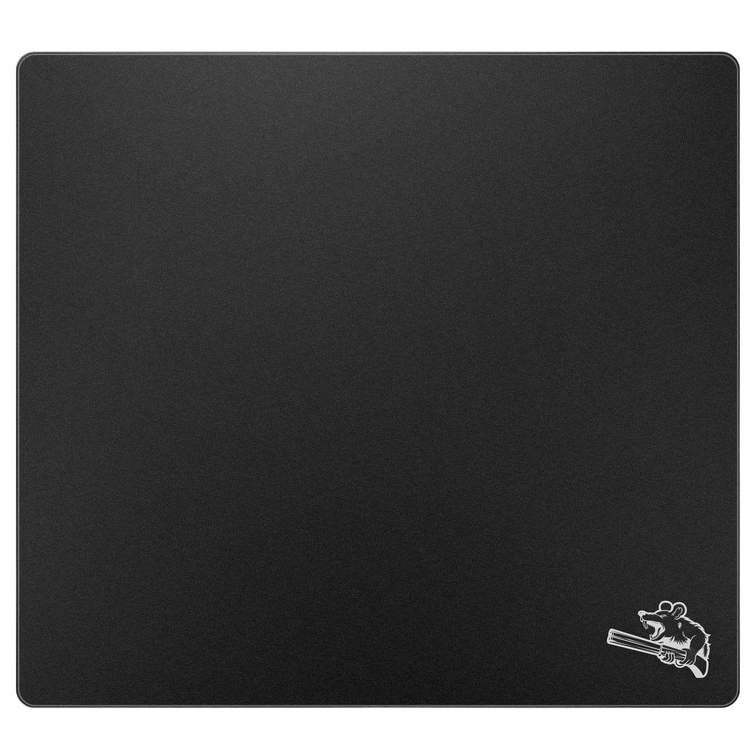SIROOLAC Gaming-Mauspad aus Glas, 400 mm x 500 mm, FPS-Spiel, spezielles gehärtetes Glas, langlebig,