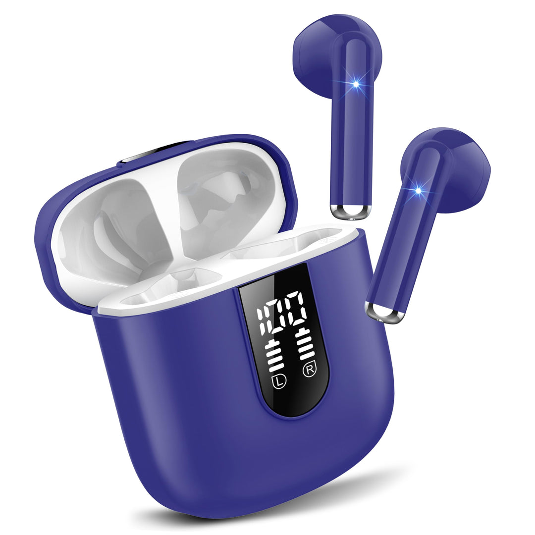 Bluetooth Kopfhörer In Ear, Kopfhörer Kabellos Bluetooth 5.3, Ultraleicht Ohrhörer mit HD Mikrofon,