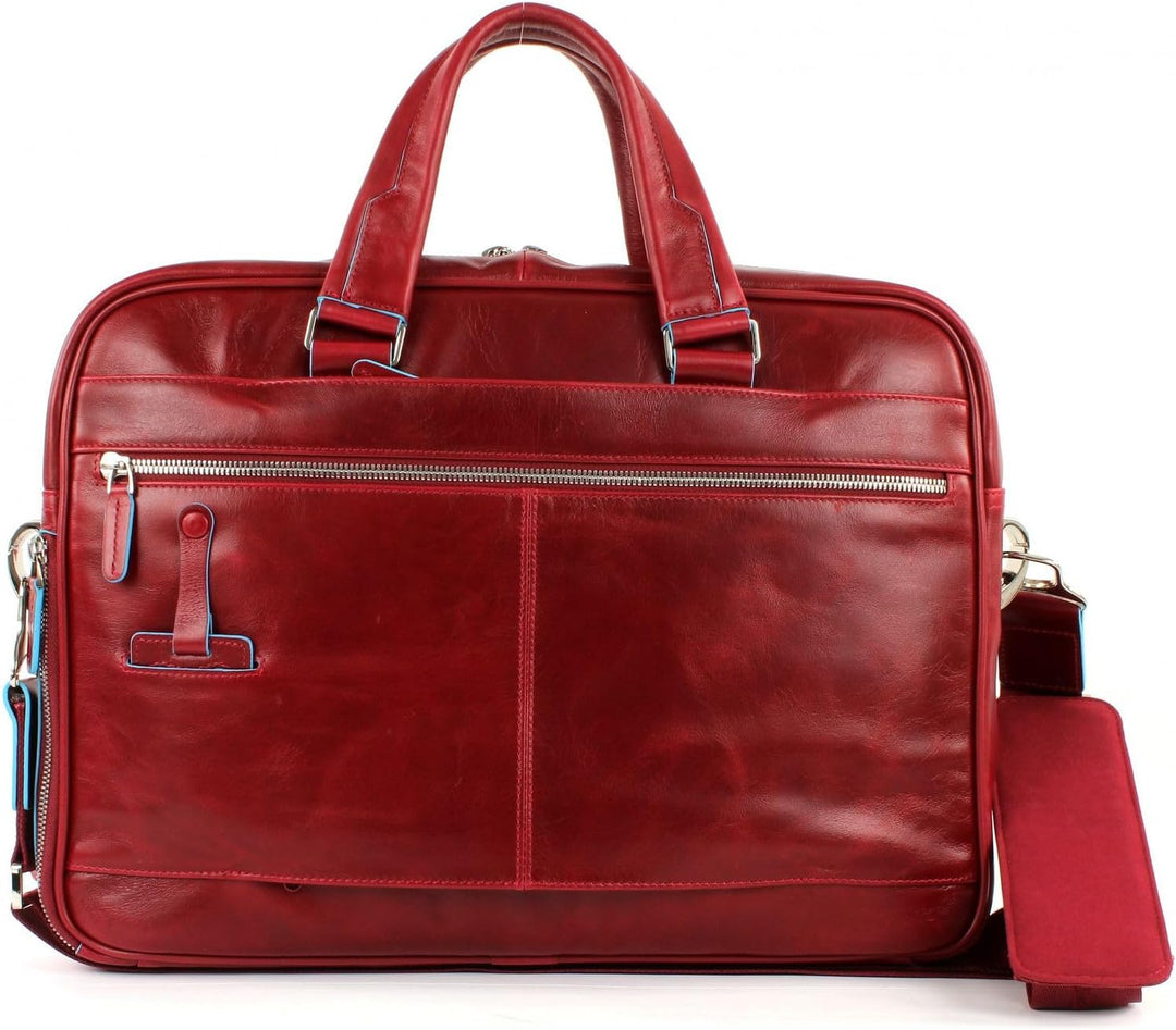 Piquadro Blue Square 15 '' Aktentasche mit Laptop-Fach, Rosso (rot) - CA2849B2/R Einheitsgrösse Rot,