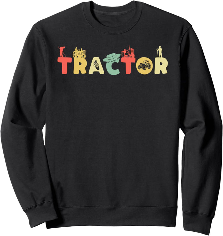 Retro Traktor Landwirt - Vintage Trecker Bauer Sweatshirt